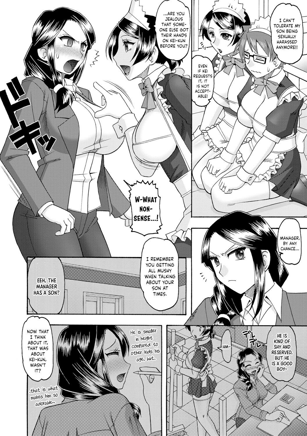 Hentai Manga Comic-Maid OVER 30-Read-59